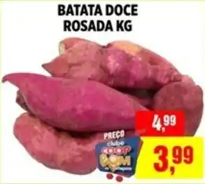 CoopBom Batata doce rosada oferta