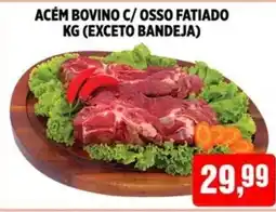 CoopBom Acém bovino c/osso fatiado(exceto bandeja) oferta