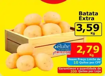 Mialich Supermercados Batata Extra oferta