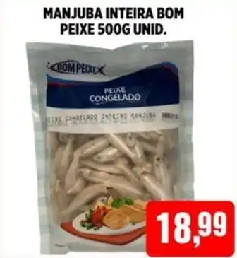 CoopBom Manjuba inteira bom peixe unid. oferta