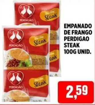 CoopBom Empanado de frango perdigao steak oferta