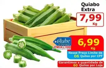 Mialich Supermercados Quiabo Extra oferta