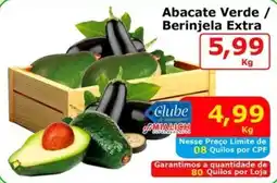 Mialich Supermercados Abacate Verde / Berinjela Extra oferta