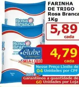 Mialich Supermercados FARINHA DE TRIGO Rosa Branca oferta