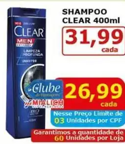 Mialich Supermercados Shampoo clear oferta