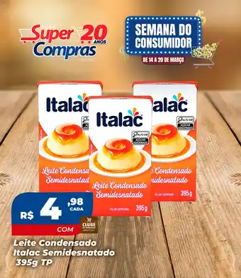 Rede Super Compras Leite Condensado Italac Semidesnatado oferta