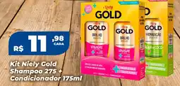 Rede Super Compras Kit Niely Gold Shampoo + Condicionador oferta