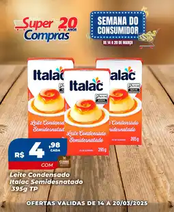 Rede Super Compras Leite Condensado Italac Semidesnatado oferta