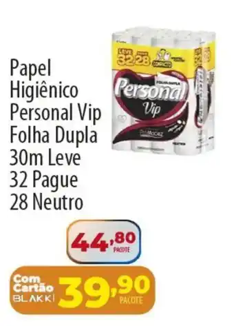 Akki Atacadista Papel Higiênico Personal Vip Folha Dupla 30m oferta