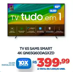 DB Supermercados Tv 65 sams smart 4K QN65Q60DAGXZD oferta