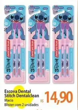 Atacadão Escova Dental Stitch Dentalclean oferta