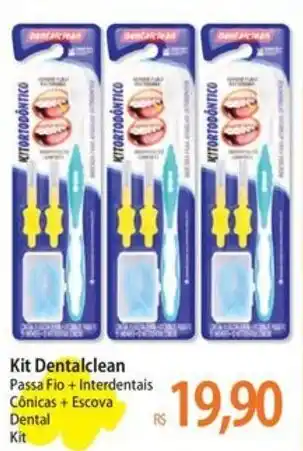 Atacadão Kit Dentalclean oferta