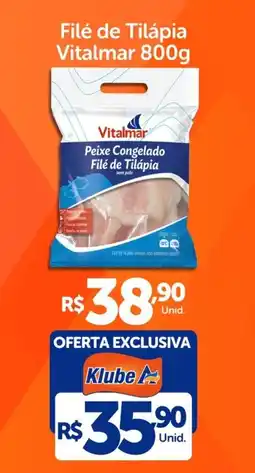 Atakarejo Filé de Tilápia Vitalmar oferta