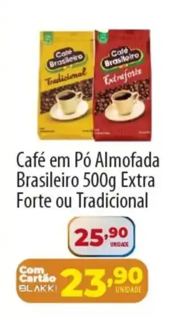 Akki Atacadista Café em Pó Almofada Brasileiro Extra Forte ou Tradicional oferta