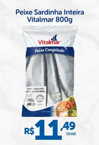 Atakarejo Peixe Sardinha Inteira Vitalmar oferta