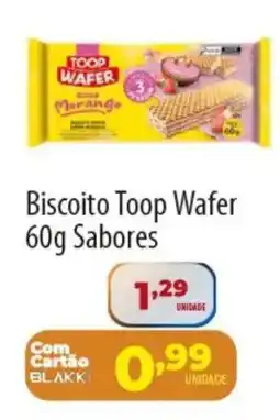 Akki Atacadista Biscoito Toop Wafer Sabores oferta