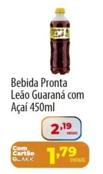 Akki Atacadista Bebida Pronta Leão Guaraná com Açaí oferta