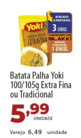 Akki Atacadista Batata Palha Yoki  Extra Fina ou Tradicional oferta