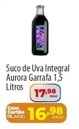 Akki Atacadista Suco de Uva Integral Aurora Garrafa oferta