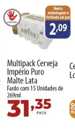 Akki Atacadista Multipack Cerveja Império Puro Malte Lata oferta