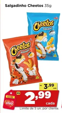 Rede Vivo Salgadinho Cheetos oferta