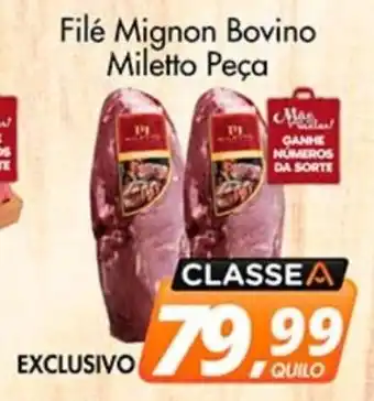 Delta Supermercados Filé Mignon Bovino Miletto Peça oferta