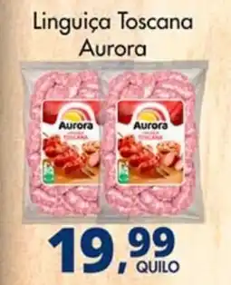 Delta Supermercados Linguiça Toscana Aurora oferta