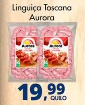 Delta Supermercados Linguiça Toscana Aurora oferta