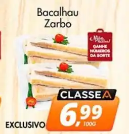 Delta Supermercados Bacalhau Zarbo oferta