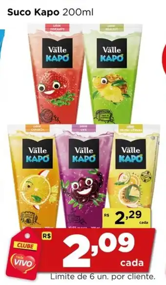 Rede Vivo Suco Kapo oferta