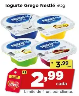 Rede Vivo logurte Grego Nestlé oferta