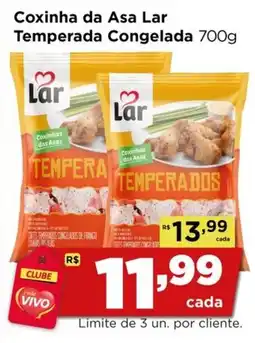 Rede Vivo Coxinha da Asa Lar Temperada Congelada oferta