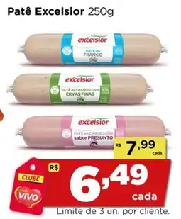 Rede Vivo Patê Excelsior oferta