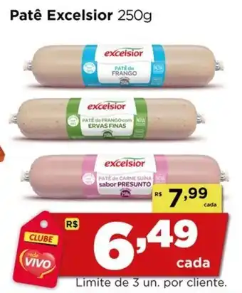 Rede Vivo Patê Excelsior oferta