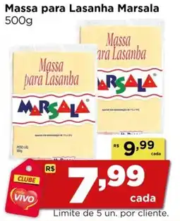 Rede Vivo Massa para Lasanha Marsala oferta