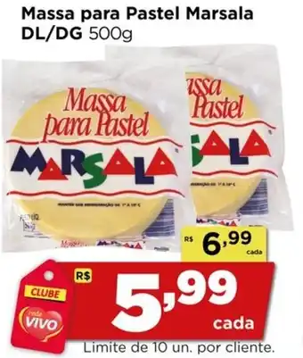 Rede Vivo Massa para Pastel Marsala DL/DG oferta