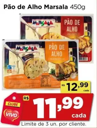 Rede Vivo Pão de Alho Marsala oferta