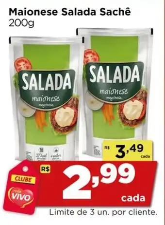 Rede Vivo Maionese Salada Sachê oferta