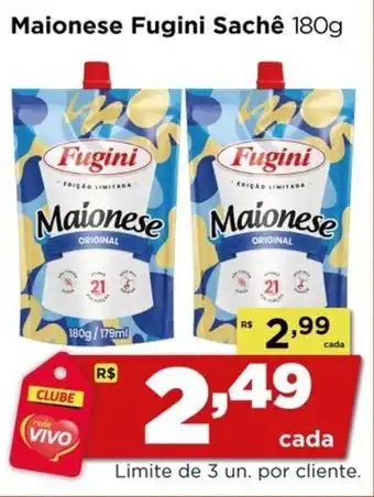 Rede Vivo Maionese Fugini sache oferta