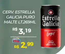 Rede Krill Cerv. estrella galicia puro malte lt. oferta