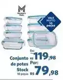 Sam's Club Conjunto de potes por: stock oferta