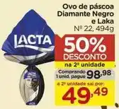 Carrefour Diamante - ovo de páscoa negro e oferta