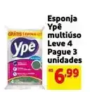 Mercado Extra Ypê - esponja multiúso leve 4 pague 3 unidades oferta