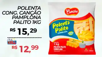 Rede Krill Polenta cong. canção pamplona palito oferta