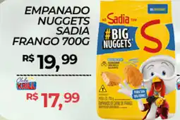 Rede Krill Empanado  nuggets sadia frango oferta