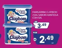 Rede Compras Margarina claybom sabor manteiga com sal oferta