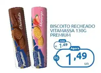 Rede Compras Biscoito recheado vitamassa premium oferta