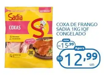 Rede Compras Coxa de frango sadia  iqf congelado oferta