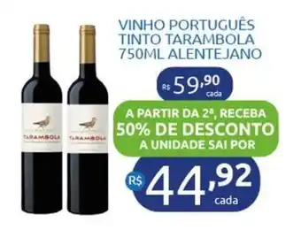 Rede Compras Vinho português tinto tarambola alentejano oferta