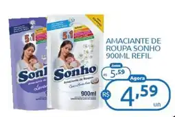 Rede Compras Amaciante de roupa sonho refil oferta